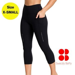 SWEATY BETTY ⚪️⚫️ THERMA 7/8 Leggings ⚫️ (Size X-Small, 4)